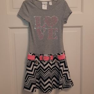 Hip Piper dress 💘 LOVE sz 7/8